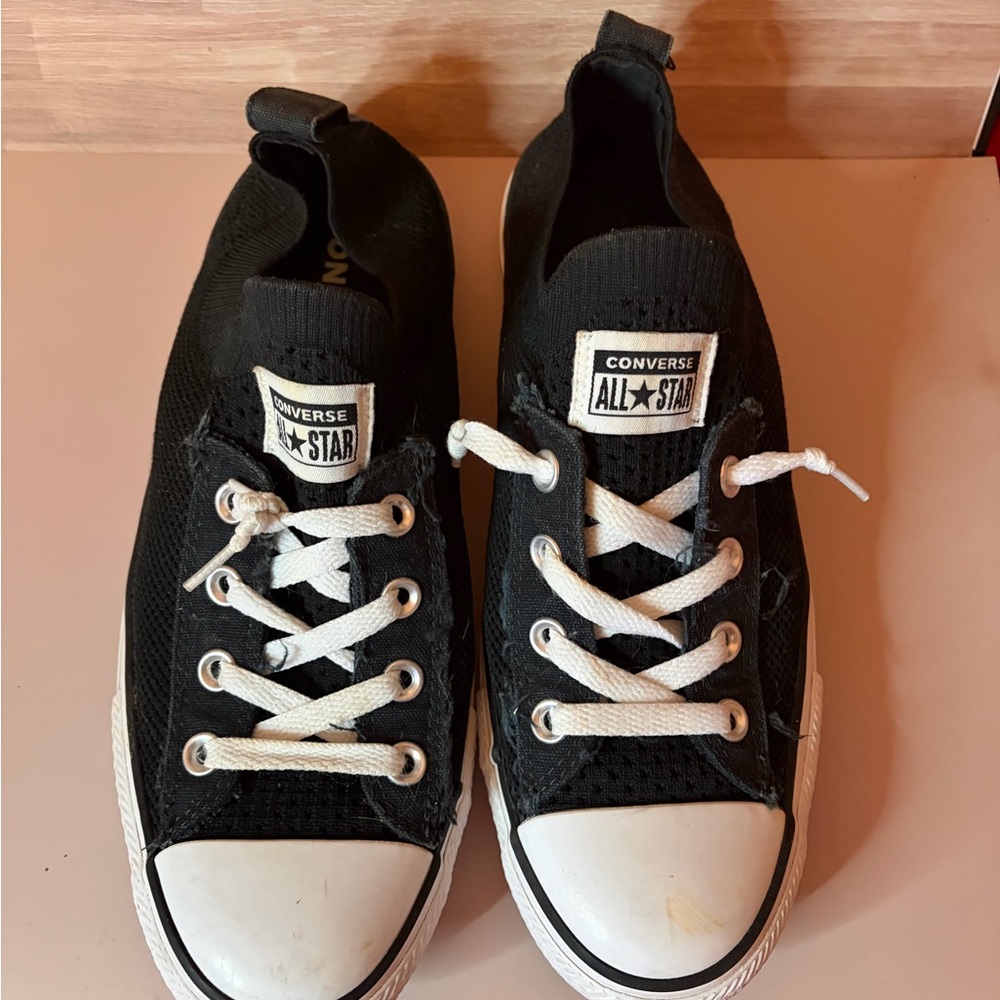 Converse All Star Black and White Low Tops